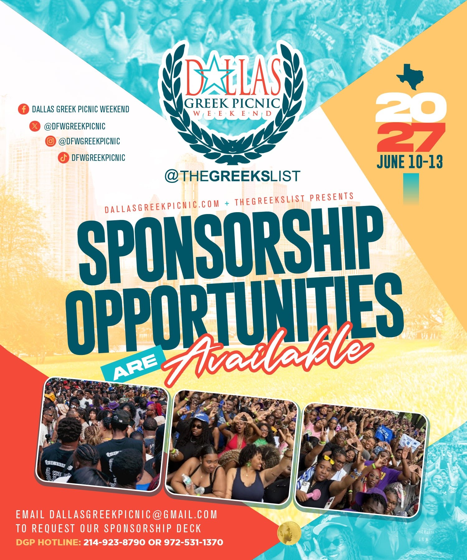 DGP 2027 SPONSORSHIP OPPORTUNITIES